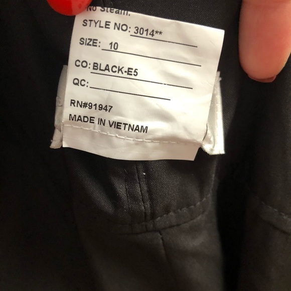 Dessy Collection 3014 Black Lace Top Gown 🤩 R1 - Picture 17 of 17